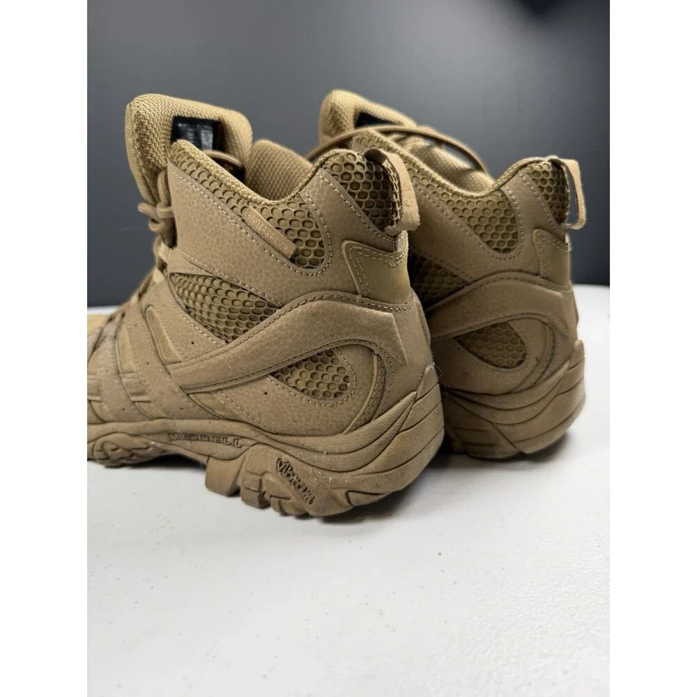 Pre-owned Merrell Men's Moab 2 Mid Tactical Waterproof Boots J15849 U.S Size 8.5